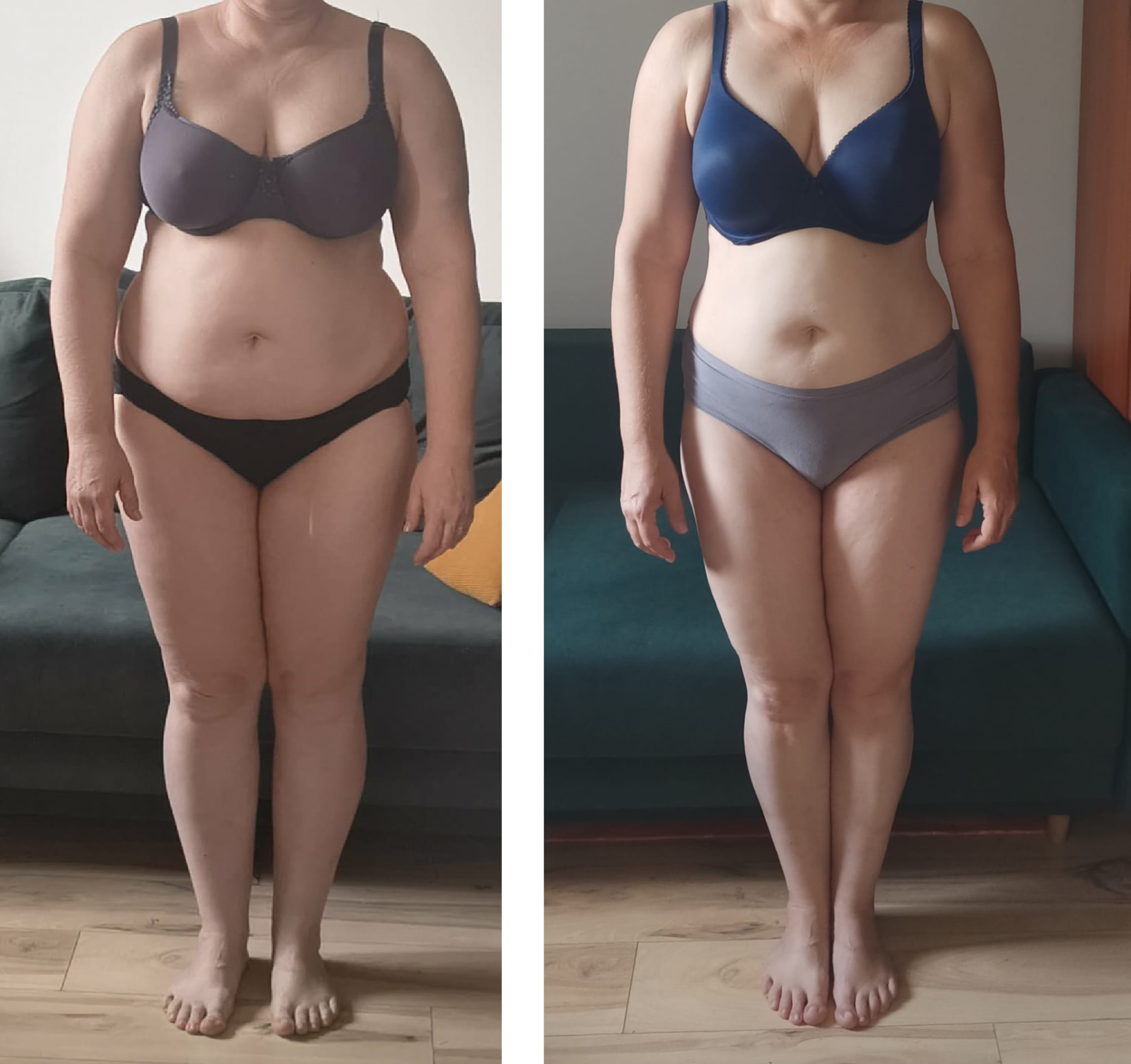 Metamorfoza – Marta, efekty treningów w Kuźni Ciała
